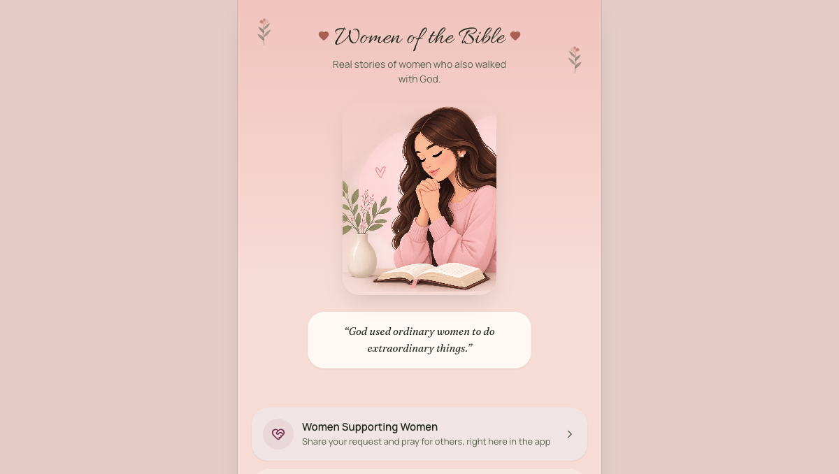Meet the women of the Bible