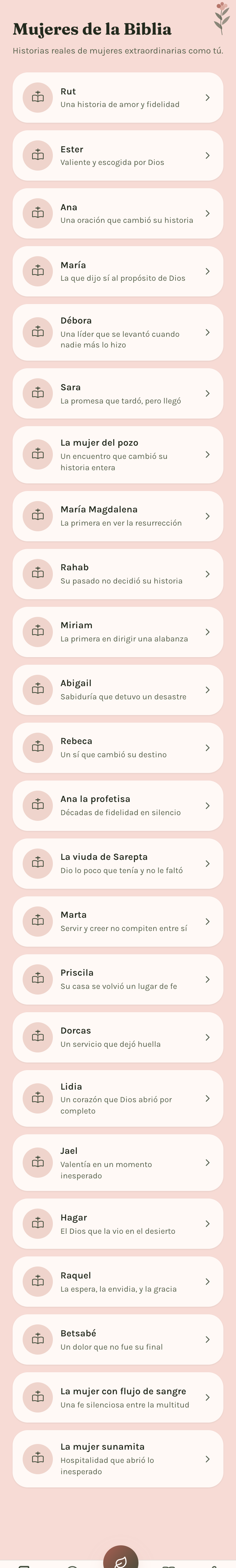Conoce a las mujeres de la Biblia